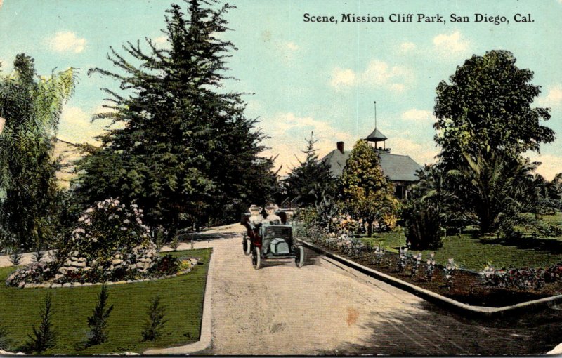 California San Diego Scene In Mission Cliff Park