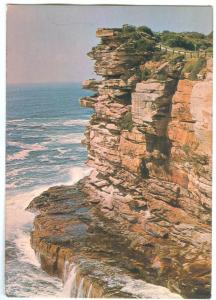 The Gap, Sydney, NSW, Australia, 1975 used Postcard sent from Fiji