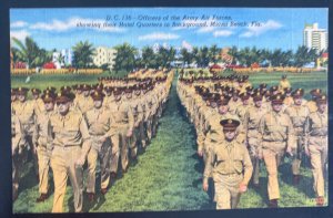 Mint Usa Picture Postcard Officers US army Air Force Hotel Quarters