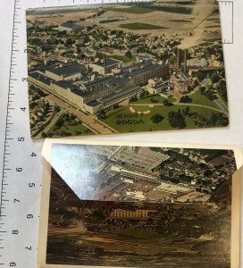 LOT of 2 : Vintage Hershey Pennsylvania The Chocolate Town Souvenir Postcard