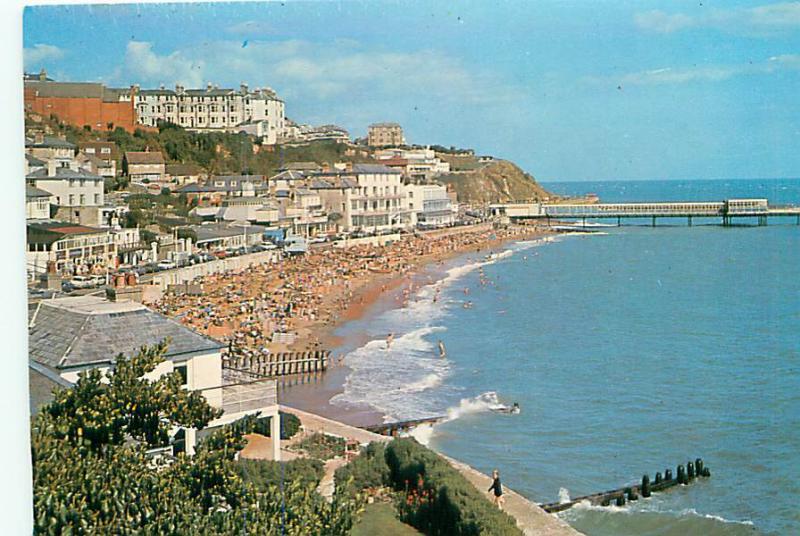 Postcard Ventnor  Aerial View Isles of Wight England  # 3630A