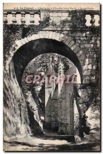 Old Postcard Le Faouet The Arch of Saint david Saint Barbe chapel