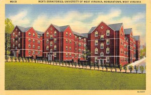 Men's Dormitories, University of West Virginia - Morgantown, West Virginia WV  