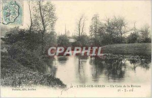 Old Postcard AN ISLE OF SEREIN.Un corner of Mill River