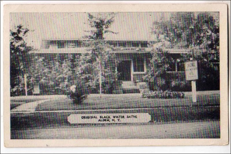 Original Black Water Baths, Alden NY