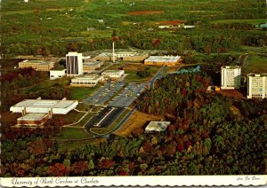 North Carolina Charlotte Aerial View University Of North Carolina