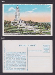 Postcard, United States, Alexandria VA, Washington Masonic National Memorial