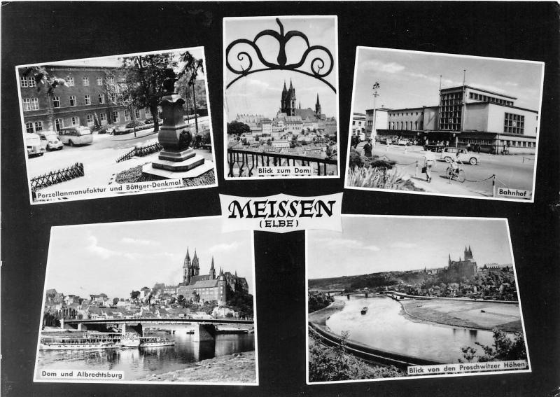 BG22670 meissen elbe car ship bateaux   germany CPSM 14.5x9cm