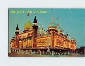 Postcard The Worlds Only Corn Palace Mitchell South Dakota USA