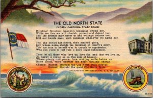 North Carolina State Song The Old North State Curteich