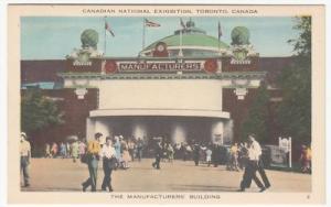 Canada National Exhibition Toronto Bond Series Postcard