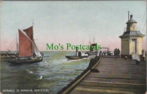 Norfolk Postcard - Gorleston-on-Sea, Entrance To Harbour  RS37096