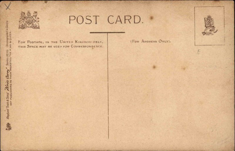 Lance Thackeray - Golf Golfing Write Away #1628 c1905 Postcard