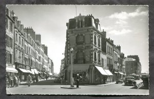 dc976 - CHERBOURG France 1950s Street View Real Photo Postcard