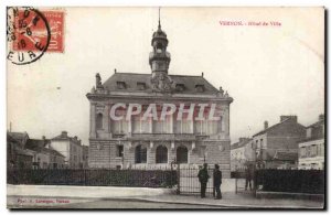 Postcard Old Vernon City Hall