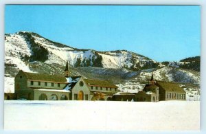 SNOWMASS, CO Colorado ~ Saint Benedict's MONASTERY 1961 Gunnison County Postcard