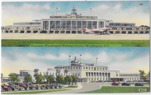 Airport Terminal Washington DC Split View
