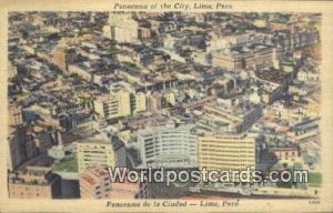 City, La Ciudad Lima, Peru 1905 