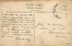 british guiana, Guyana, Demerara, GEORGETOWN, Camp Street (1910s) Postcard