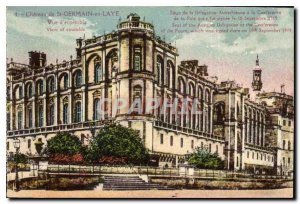 Old Postcard Chateau de St Germain en Laye Overview