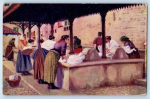 Advertising Postcard Public Wash House Real Brothers Haverhill Massachusetts MA