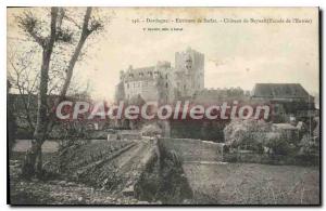 Postcard Ancient castle of BEYNAC nearly Sarlat