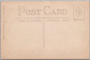 Central Ave Prince Albert Sask Postcard Heliotype Litho H81