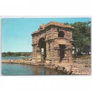 Postcard Boldt Castle Arch of Honor Thousand Islands NY