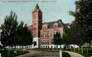 University Hall, University of Montana in Missoula, Montana