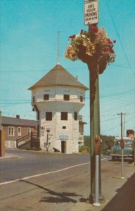 Canada The Bastion and Flower Baskets Nanaimo British Columbia