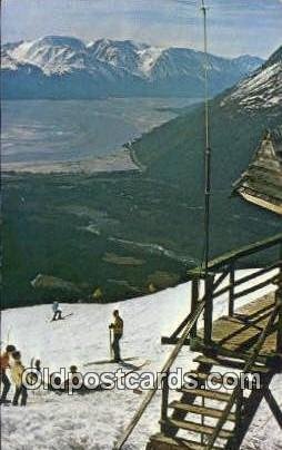 Mt Alyeska, AK USA Ski, Skiing Unused 