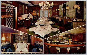 Warren Ohio 1970s Postcard Carmen And Adrian's Golden Gate Restaurant
