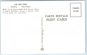 Postcard - Lac des Pins - Saint-Antoine-Abbé, Canada