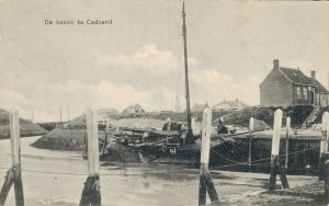 Netherlands De Haven te Cadzand Vintage Postcard 08.27