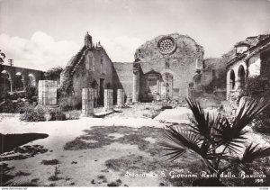 RP; SIRACUSA, Sicilia, Italy, 1930-1940s; S. Giovanni Resti Della Basilica