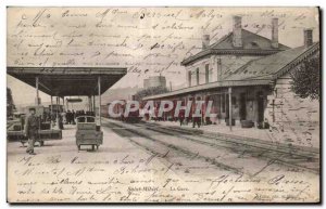Old Postcard Saint Mihiel La Gare