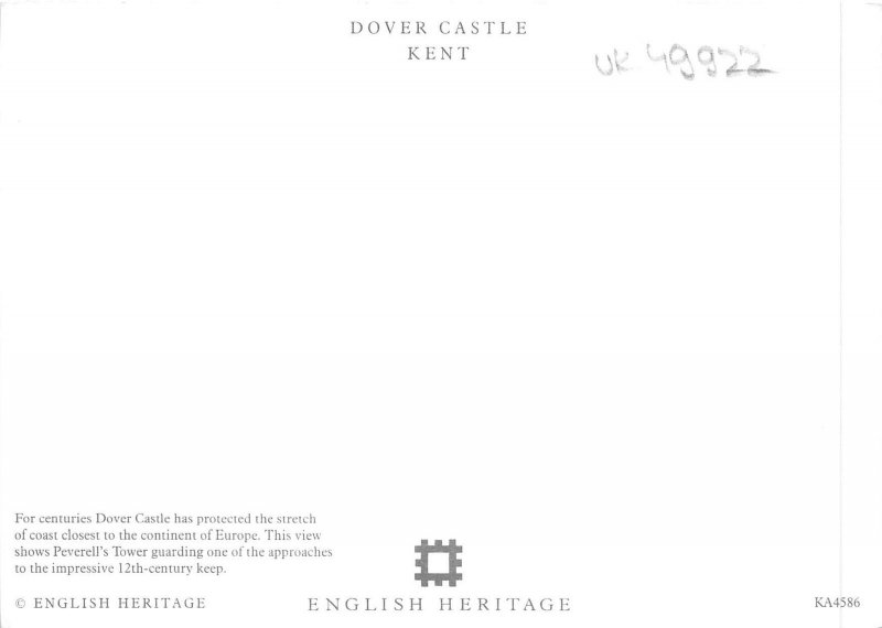 uk48922 dover castle uk
