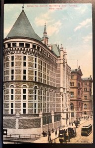 Vintage Postcard 1907-1915 Criminal Court Building & Tombs, New York City (NY)