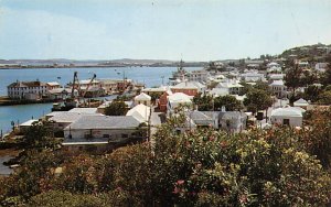 Ye Olde Towne of St George's Bermuda Postcard