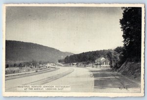 1940 Turnpike Pennsylvania PA Postcard Howard Johnson Restaurant Midway