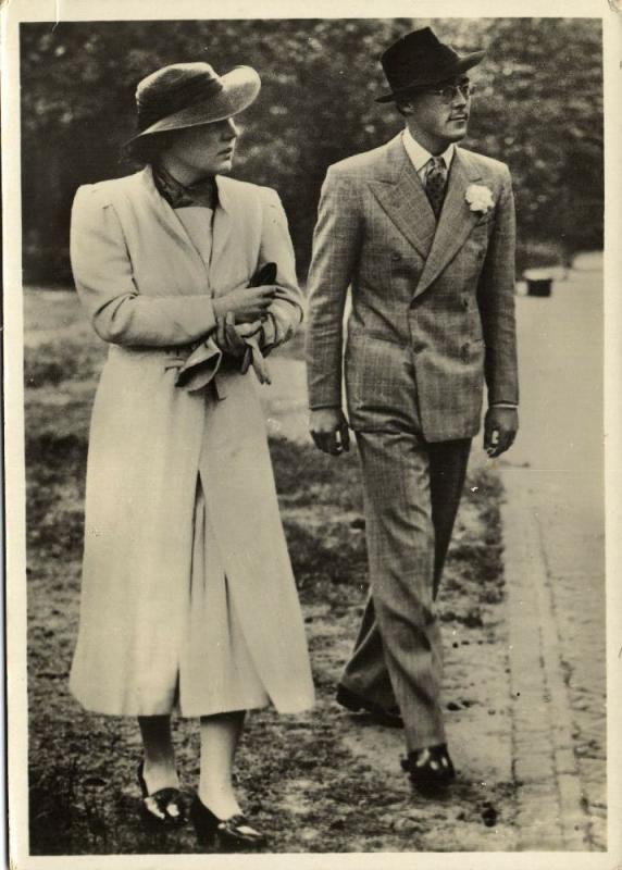 Dutch Princess Juliana and Prince Bernhard of Lippe-Biesterfeld (1950s)