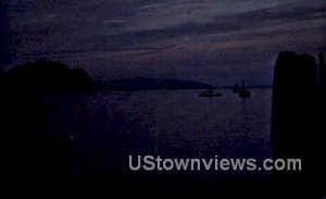 Fish Boats at Anchor - Fort Canby State Park, Washington