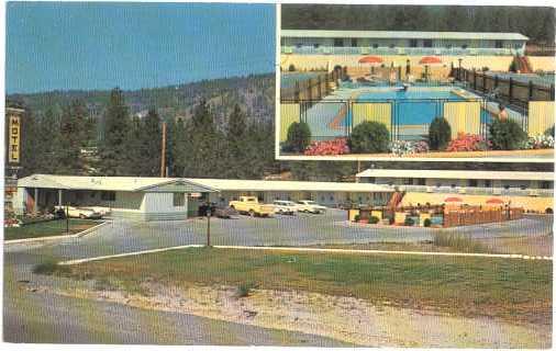 Sportsman's Motel in Merritt, British Columbia, BC, Canada, Chrome