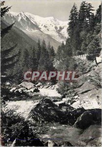 Modern Postcard Mont Blanc Images For us the Arve and the Mont Blanc du Chemi...