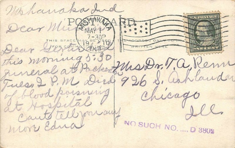 LP41    South Bend Indiana Postcard  Spring Brook Park