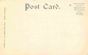 High School Athol Massachusetts 1905c postcard