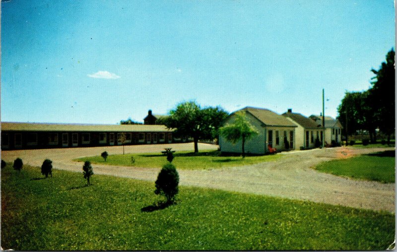 Vtg Orchard Park Motel Fort Erie Ontario Canada Chrome Postcard