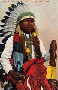 Chief White Tail of Ponca Tribe Unused 
