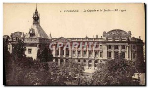 Old Postcard Toulouse Capitol and Gardens