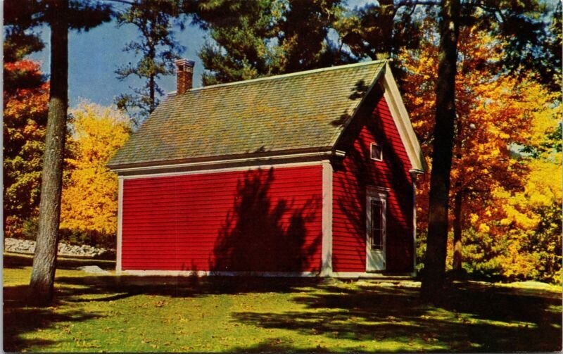 Mary Lamb School House Longfellows Wayside Inn South Sudbury MA Postcard Unused